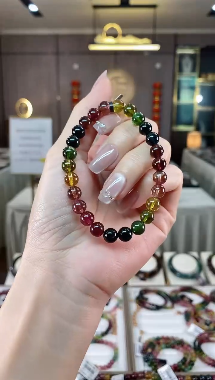 【闪购商品】碧玺单圈手串未镶嵌（多样性发一条）hon