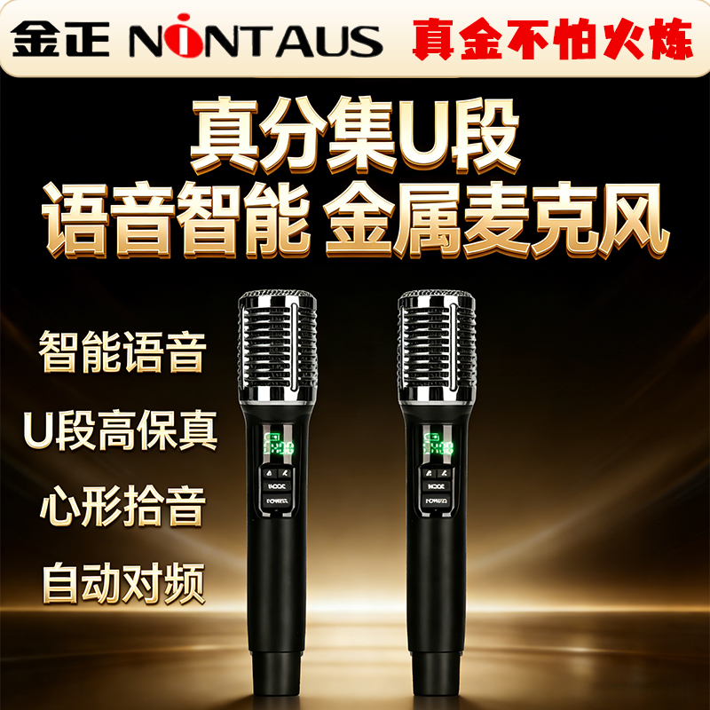 NINTAUS/金正真分级动圈U段麦克风
