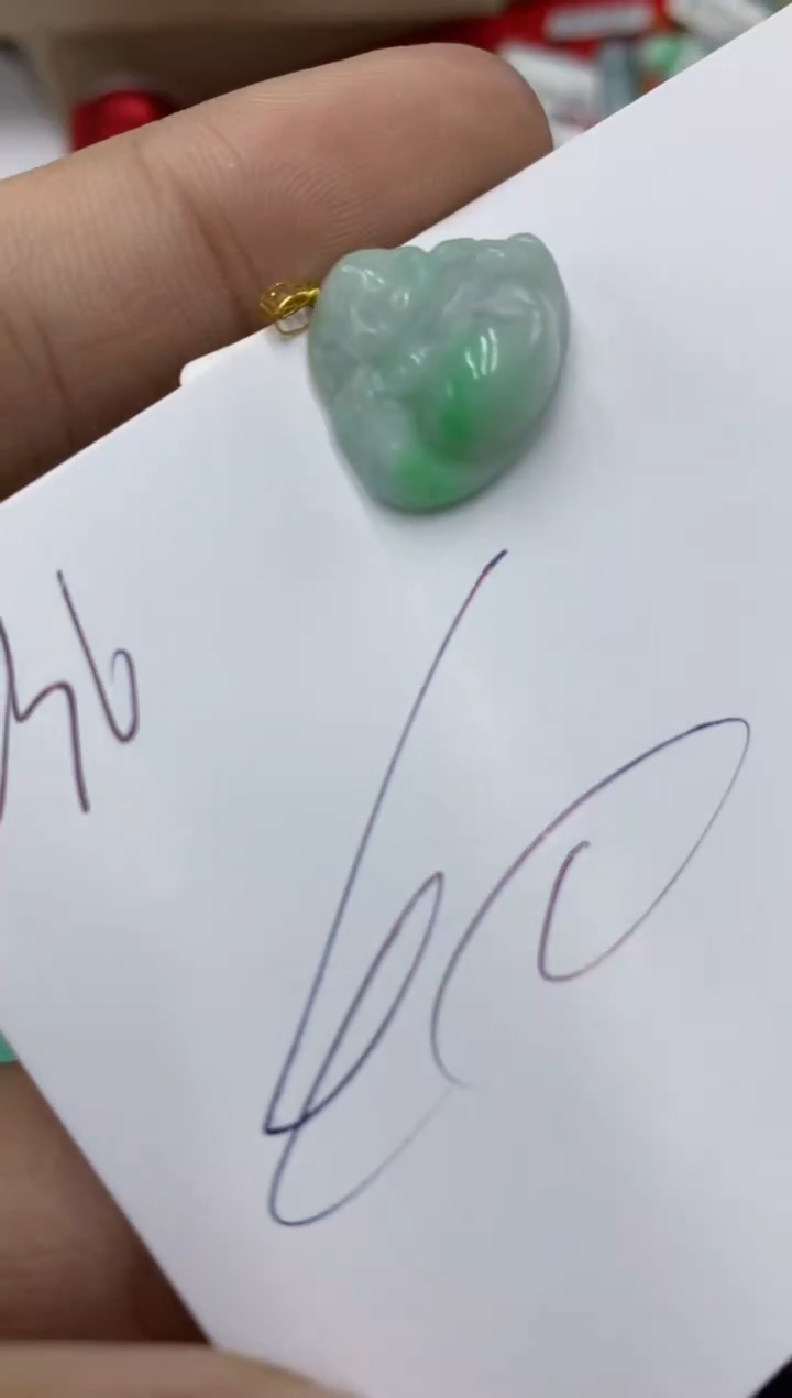 【闪购商品】翡翠颈饰18K金镶嵌号链接111111111