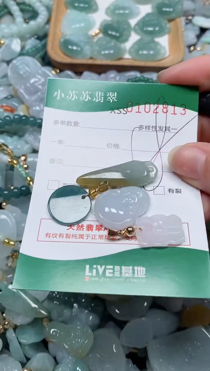 【闪购商品】翡翠颈饰未镶嵌闪购商品0102813