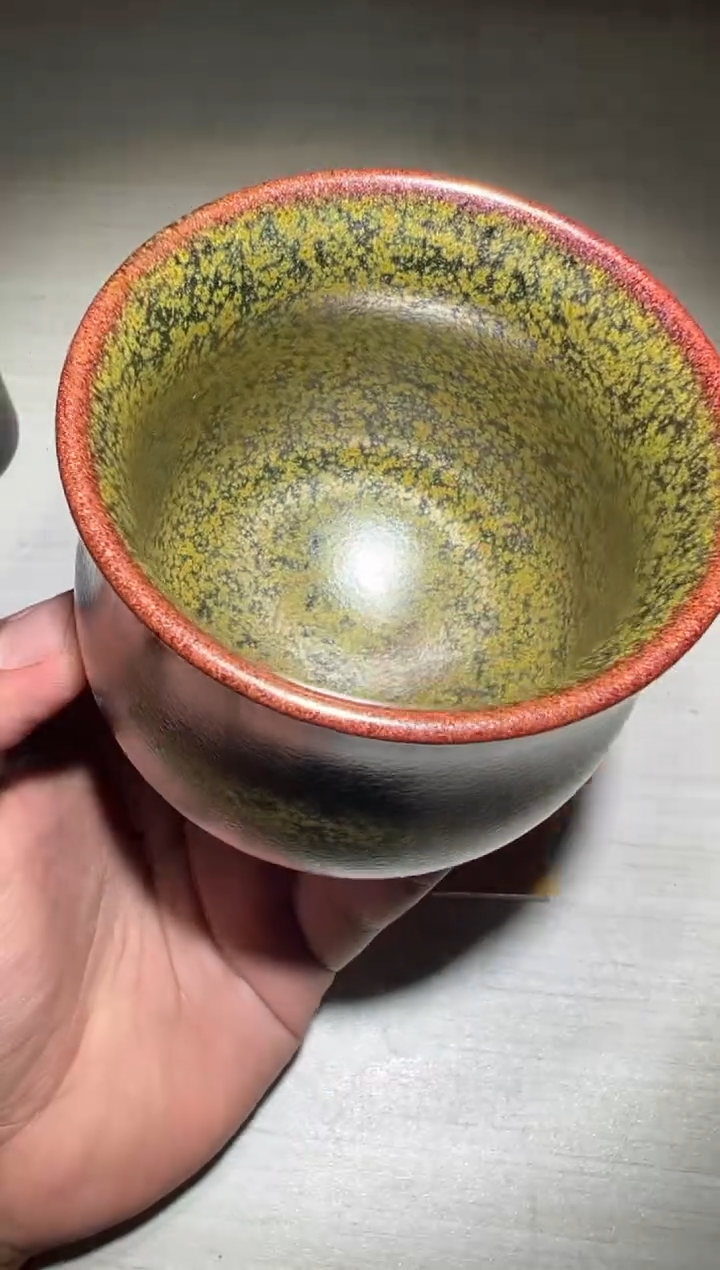 【闪购商品】茶盏8@建窑建盏金长兴