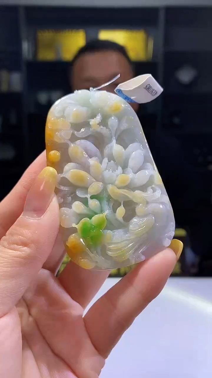 未镶嵌定制翡翠51/1223/W/花