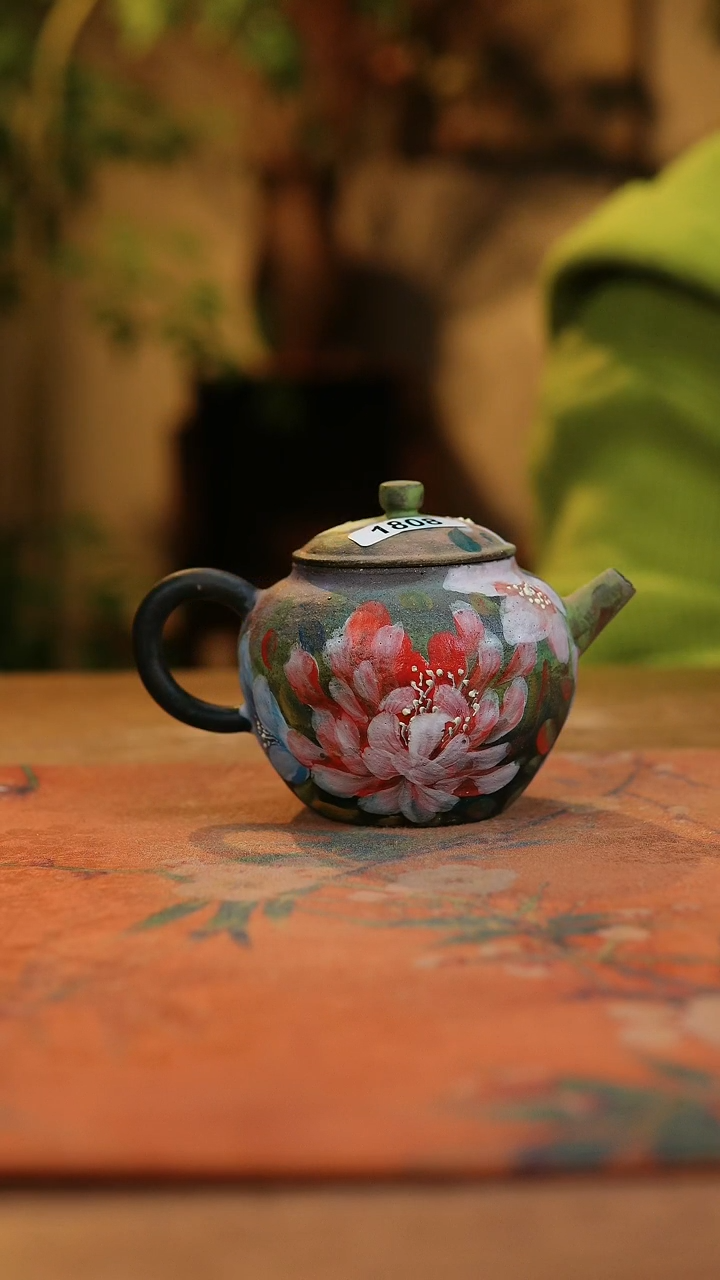 【闪购商品】瓷片1808景德镇手工手绘釉下彩高温瓷