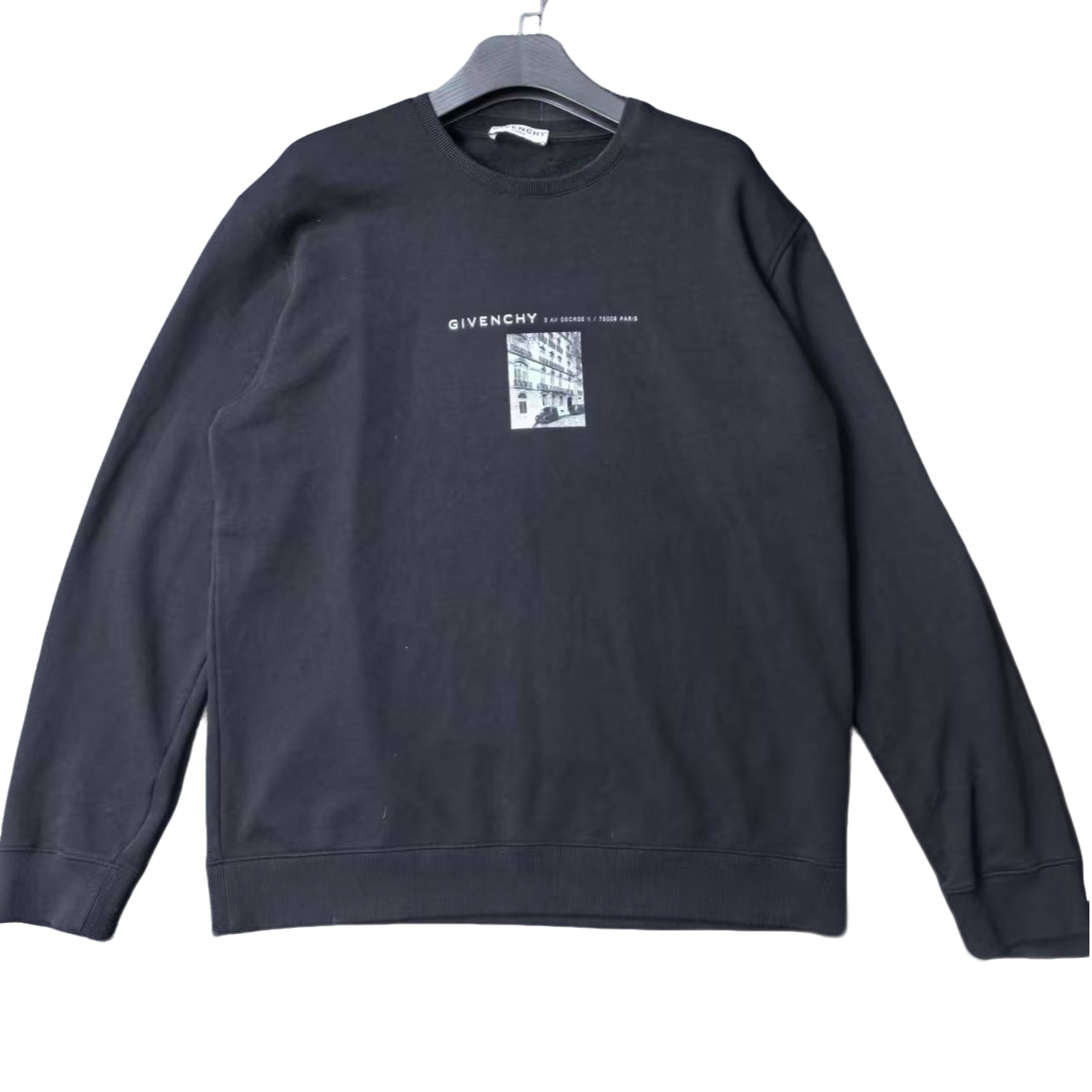 99新 Givenchy/纪梵希 印花logo卫衣/XXL码/99新A1151