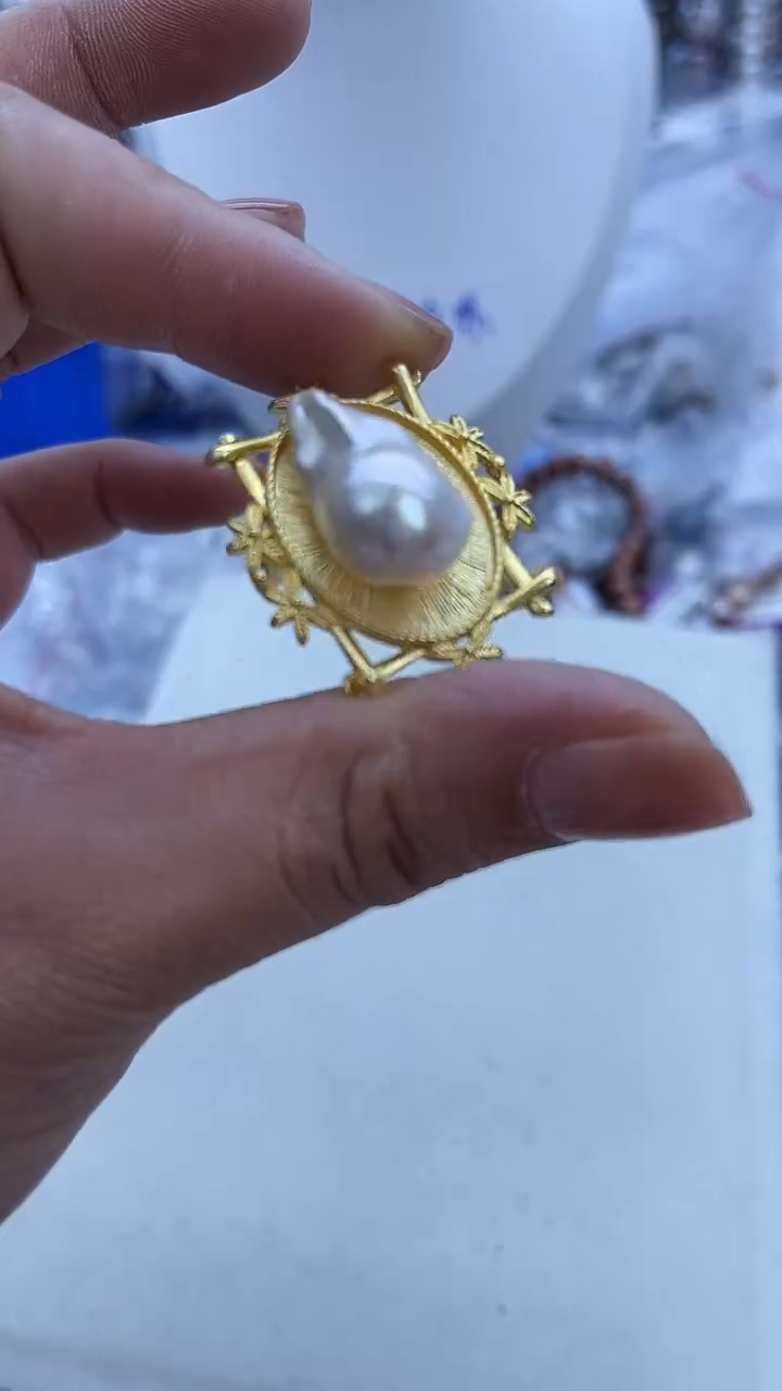 【闪购商品】淡水珍珠吊坠《不含链》未镶嵌176