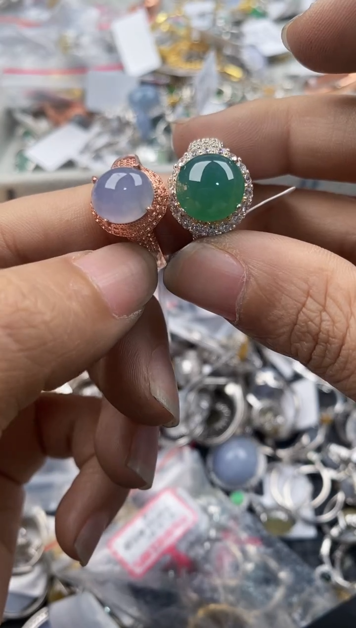 未镶嵌戒指翡翠11                   3