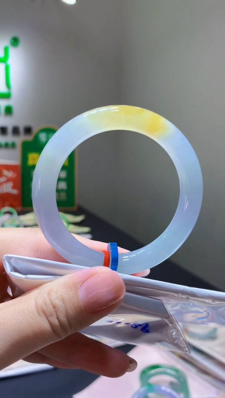 未镶嵌手镯翡翠f111天然A货缅甸翡翠53.9总价9.8万定金2万