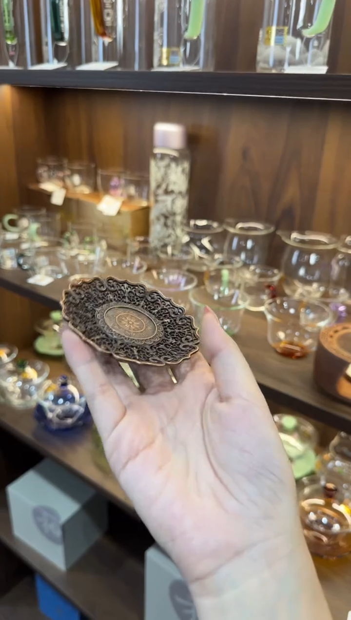 禾器 花型杯托   