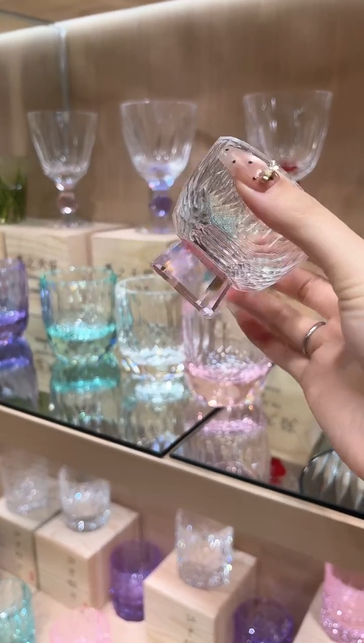 闪烁茶杯 买一送一 粉色