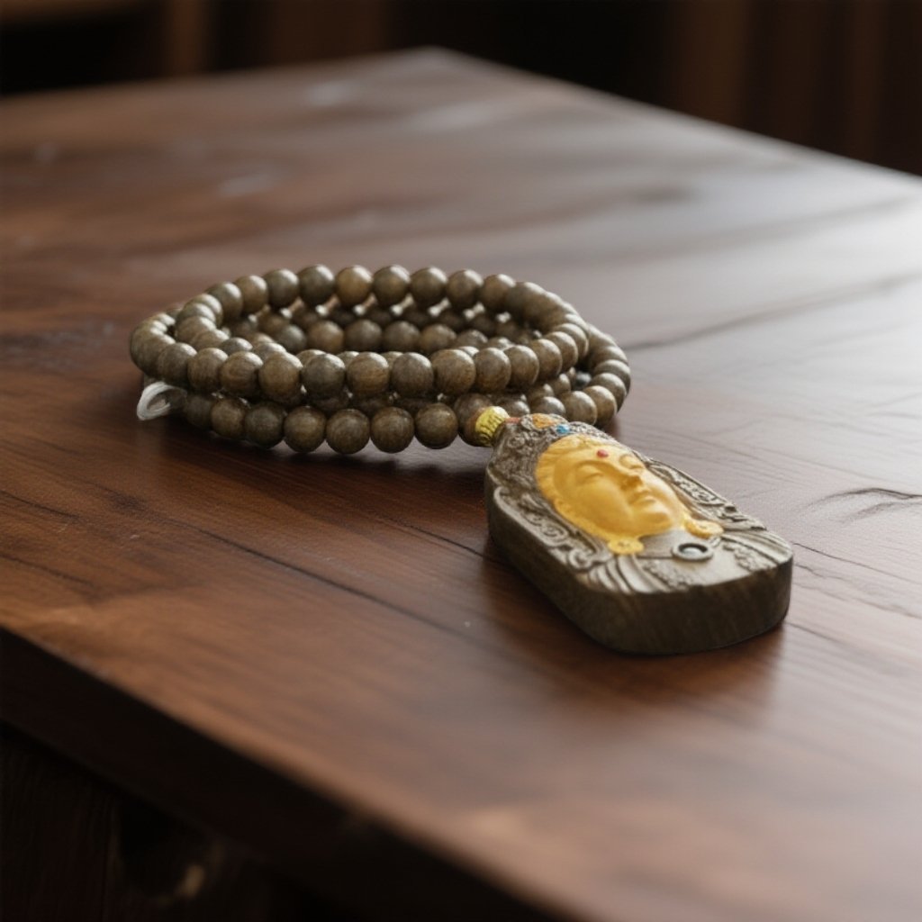 增香沉香木天然沉香木度母观音吊坠642（无礼盒）