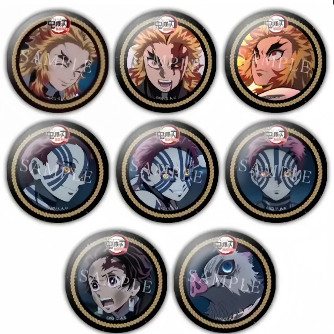 【鬼灭之刃】无限列车篇限定第二期徽章A款