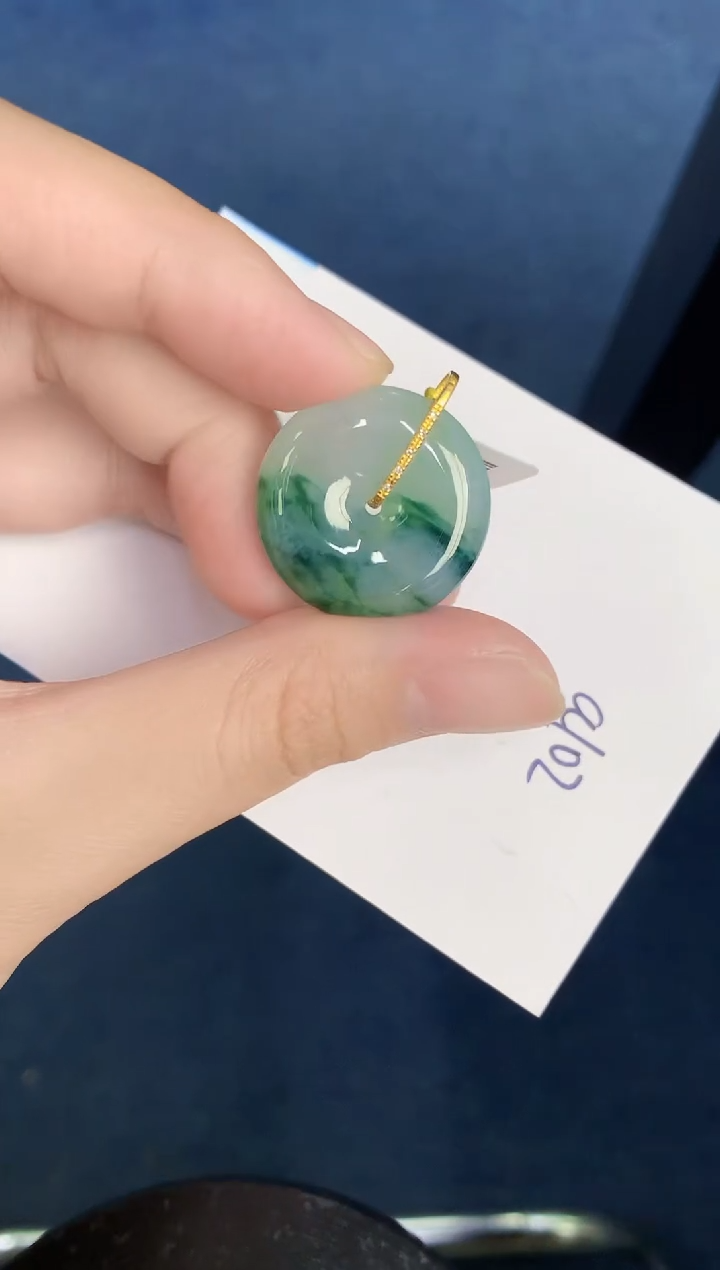 【闪购商品】翡翠颈饰18K金镶嵌000000000