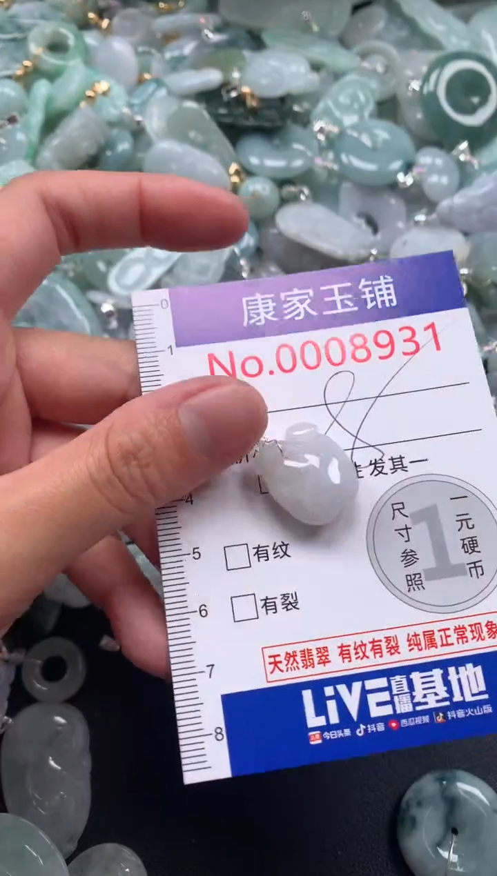 颈饰未镶嵌翡翠8931