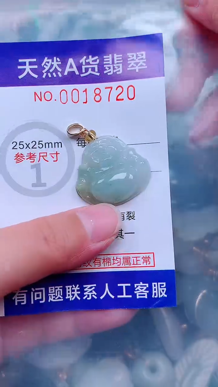 吊坠(不含链)未镶嵌翡翠1