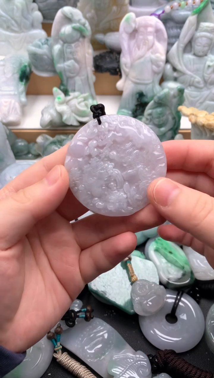 吊坠(不含链)未镶嵌翡翠1