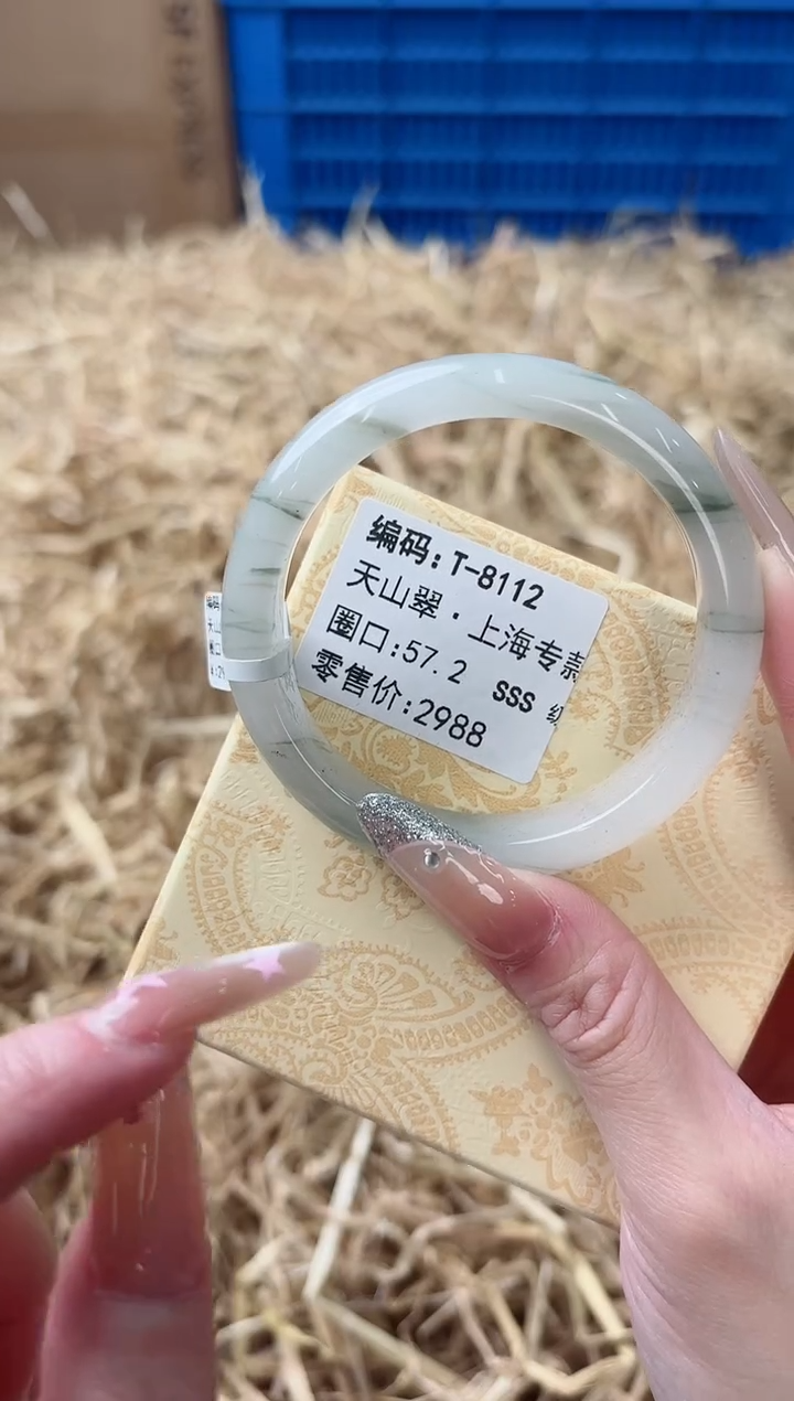 未镶嵌手镯石英质玉T-8112