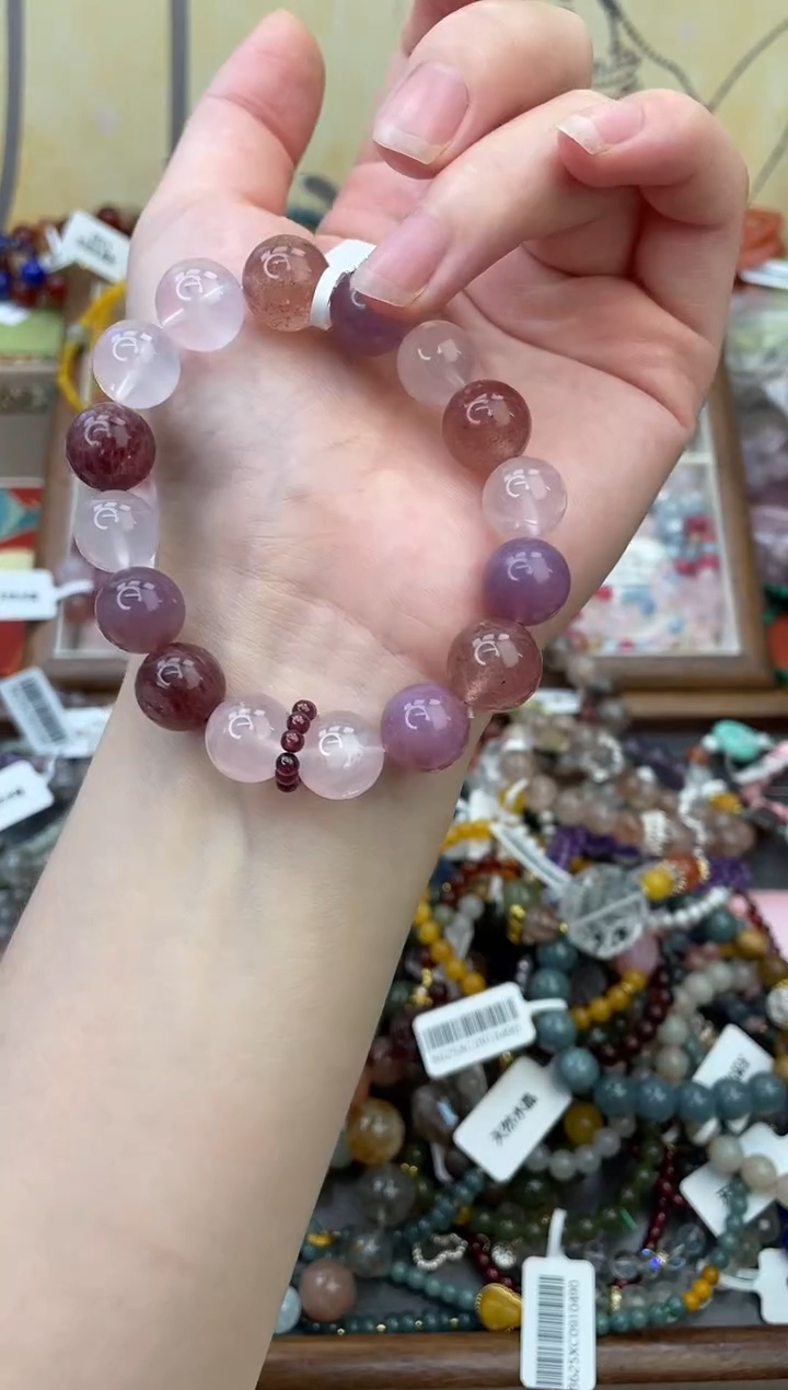 未镶嵌手链水晶453