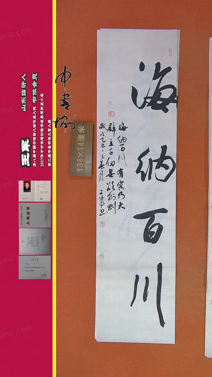 【闪购商品】书法283王军书法作品