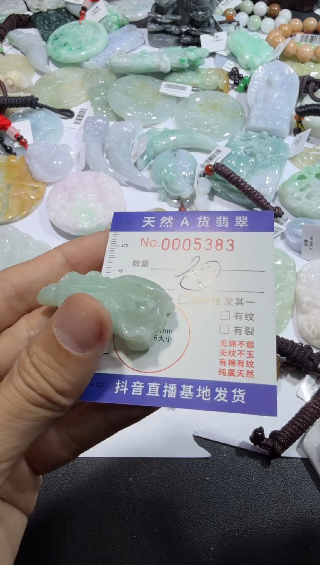 【闪购商品】翡翠颈饰未镶嵌00005383