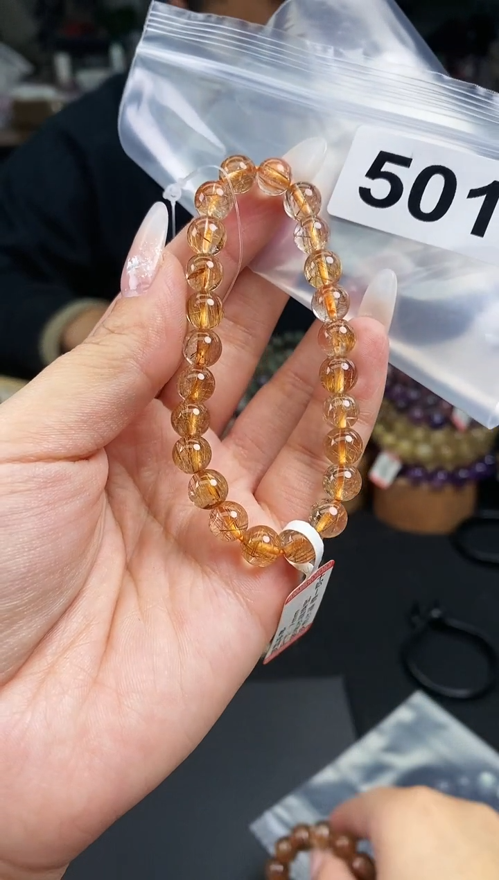 【闪购商品】水晶手串未镶嵌手串501