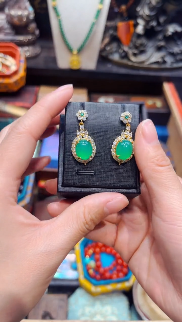 【闪购商品】碧玺1银S925镶嵌欣妹专属精选链接a4363