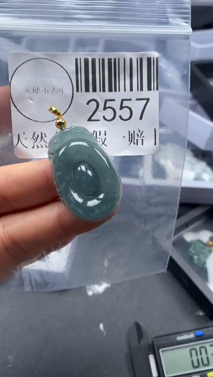 吊坠(不含链)未镶嵌翡翠2557