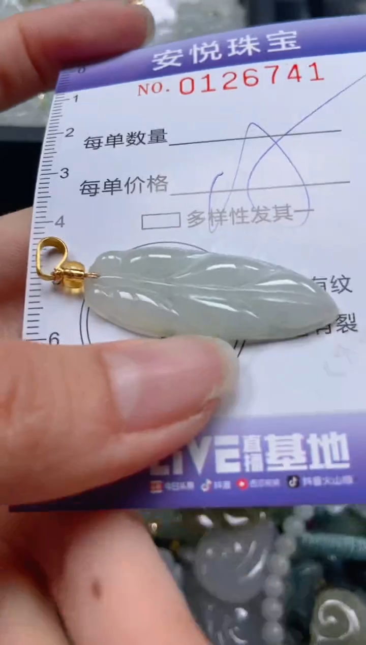 【闪购商品】翡翠颈饰未镶嵌闪购0126741