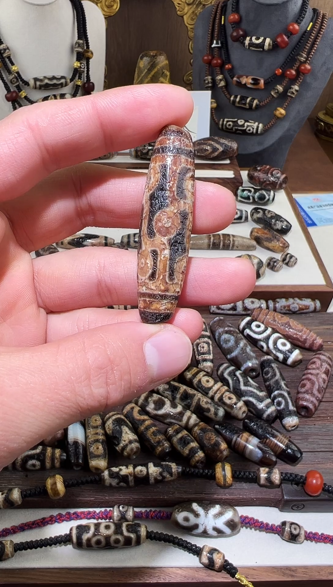 未镶嵌颈饰玛瑙/玉髓玛瑙珠珠