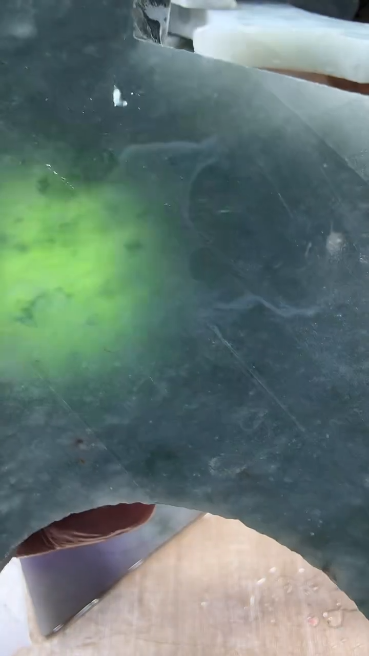 裸石翡翠天然翡翠A货花554