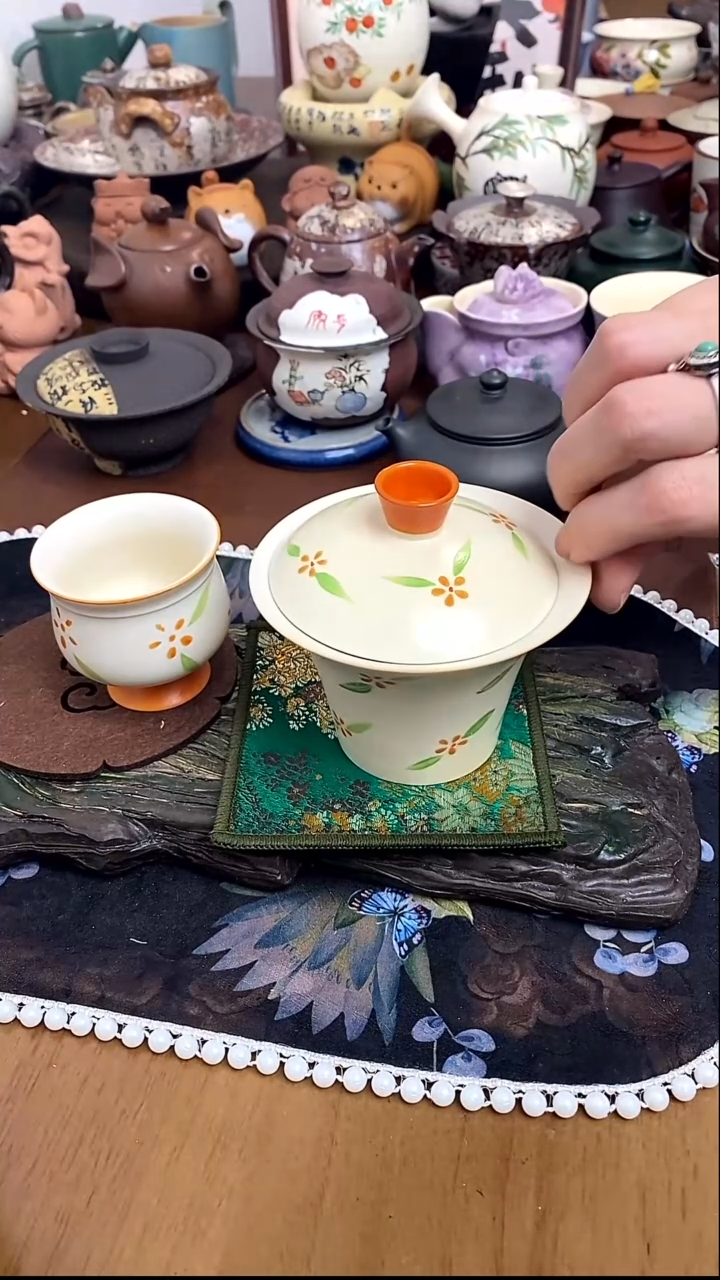  【茶瓷物语】盖碗