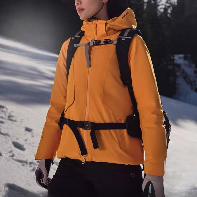 2025新款秋冬女休闲加厚保暖羽绒服女土防水透气鹅绒服