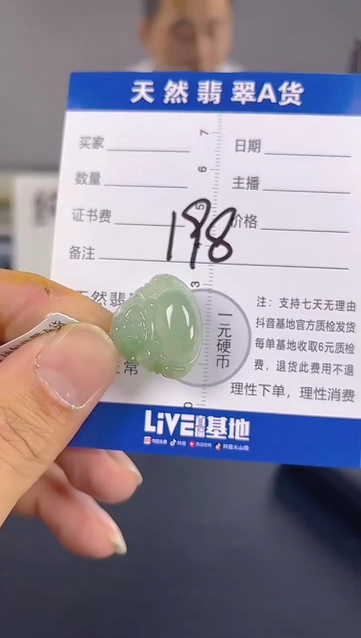 颈饰未镶嵌翡翠纯天然缅甸翡翠A货