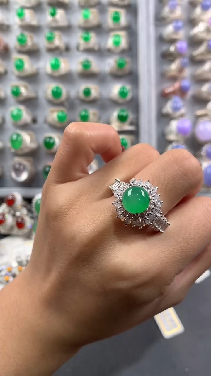 【闪购商品】定制翡翠未镶嵌天然缅甸A货翡翠 福利款2.23