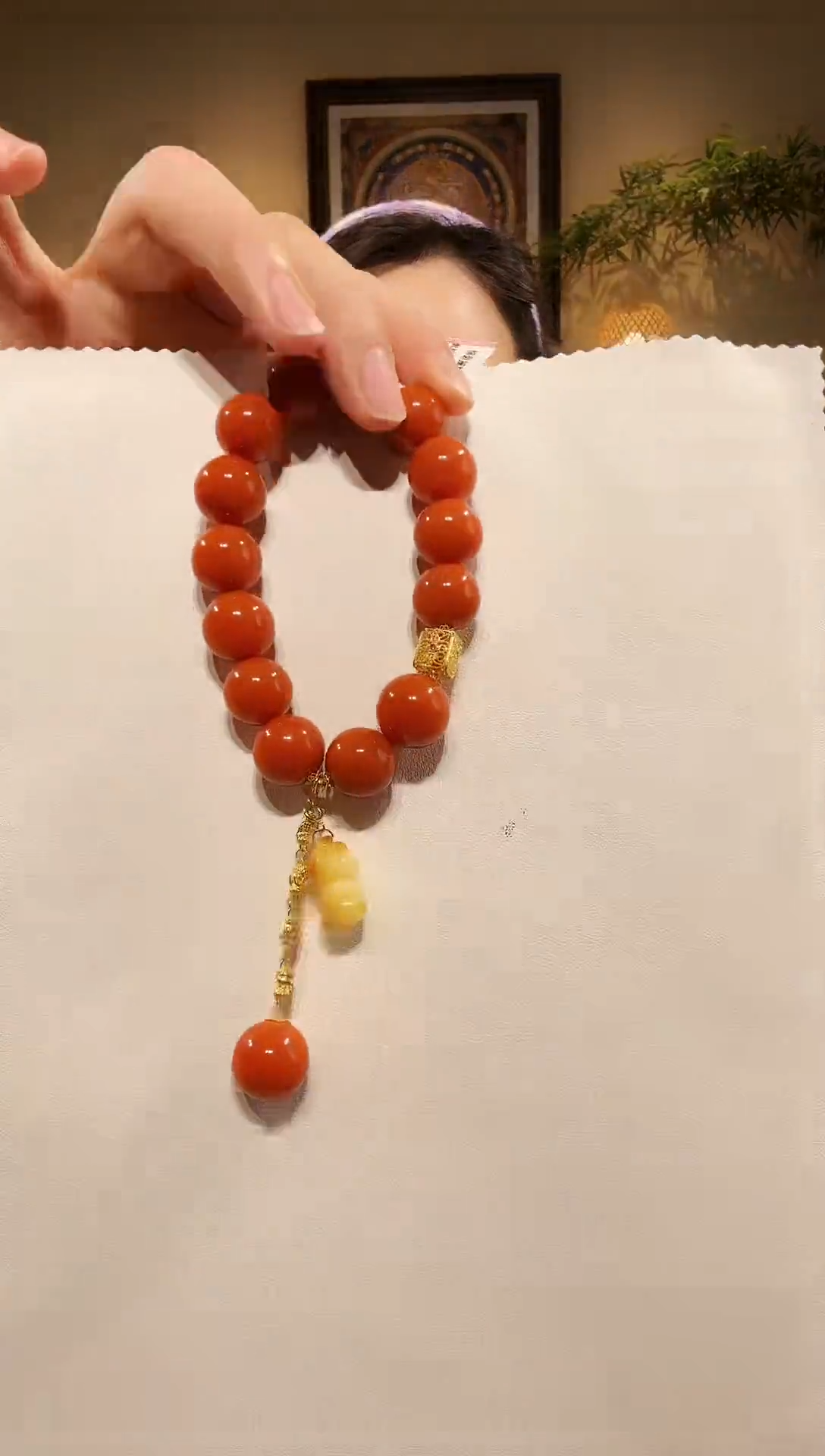 手链未镶嵌南红玛瑙手串