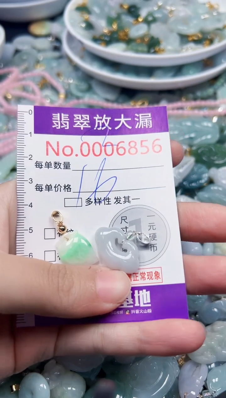 颈饰未镶嵌翡翠6856