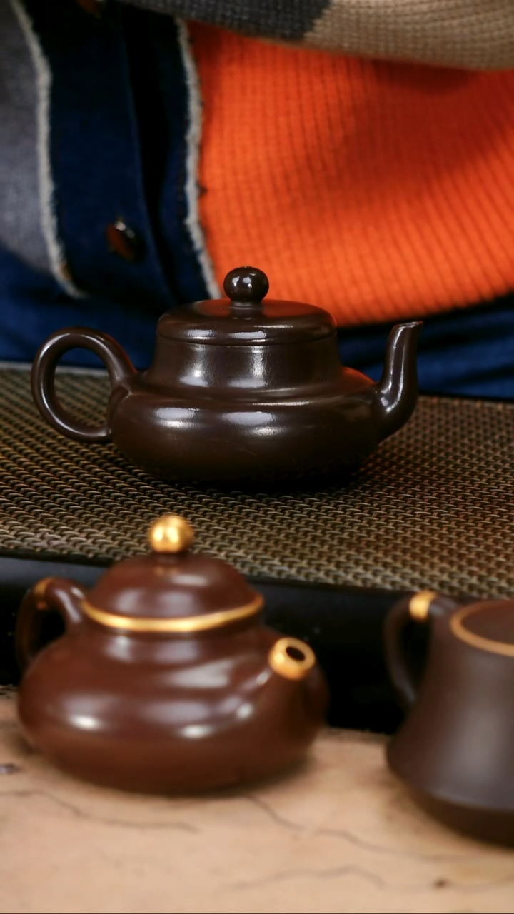 茶壶紫砂深井老紫泥超精工君德150cc