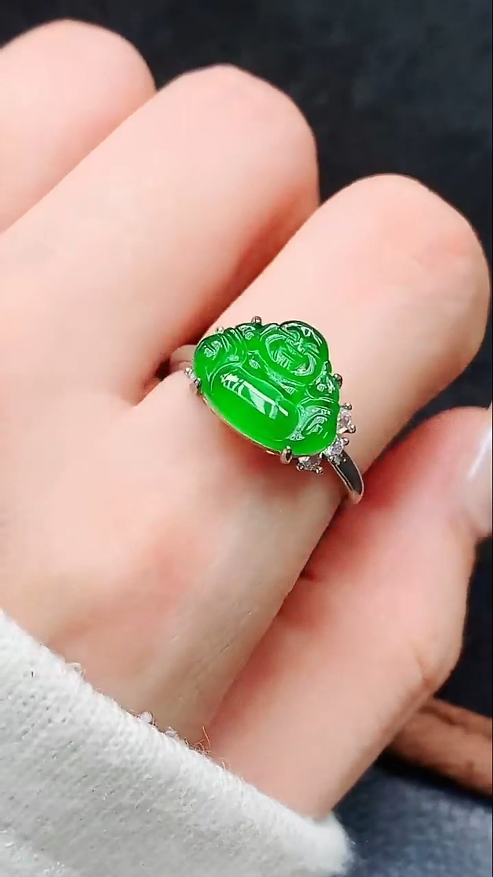 未镶嵌挂件翡翠天然翡翠