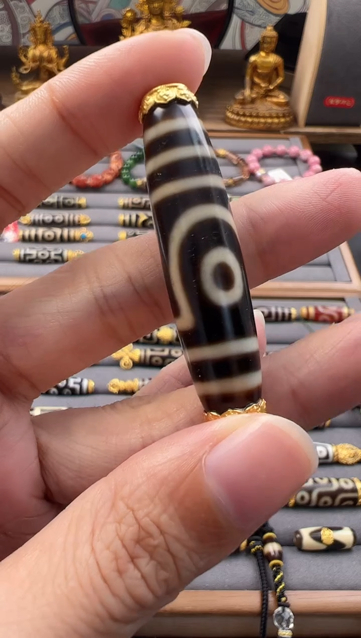 【闪购商品】玛瑙挂件18K金镶嵌吊坠