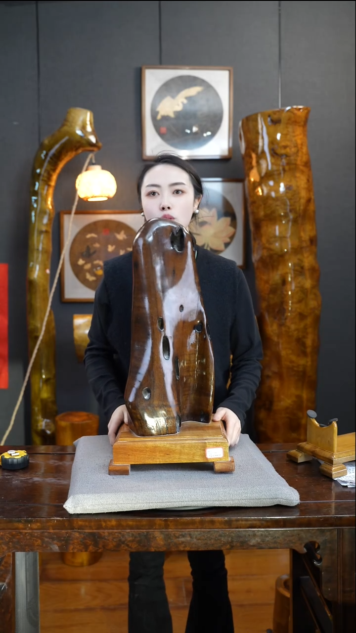 【闪购商品】金丝楠金丝楠木摆件