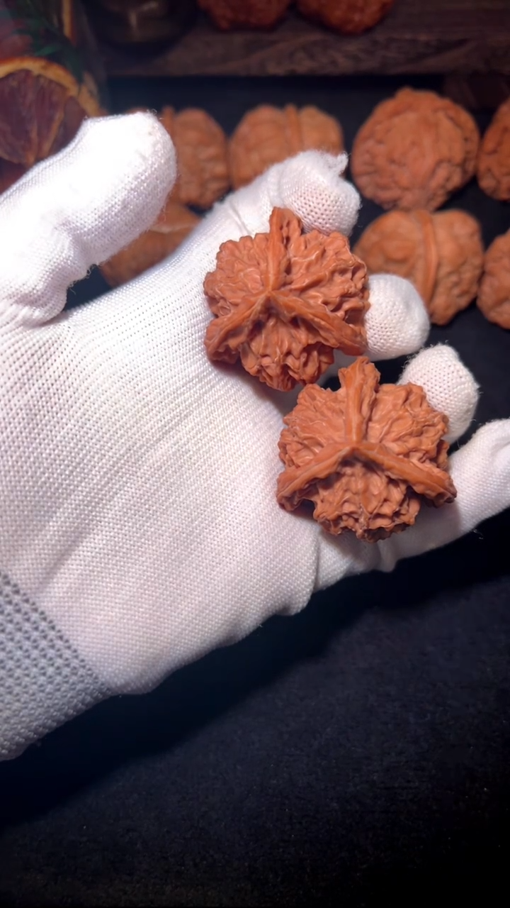 把件文玩核桃不**心三棱40全品