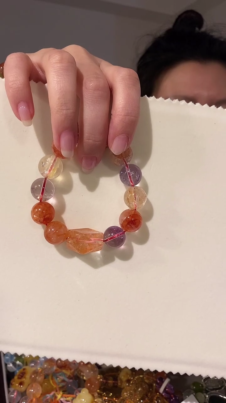 【闪购商品】水晶手链未镶嵌花花