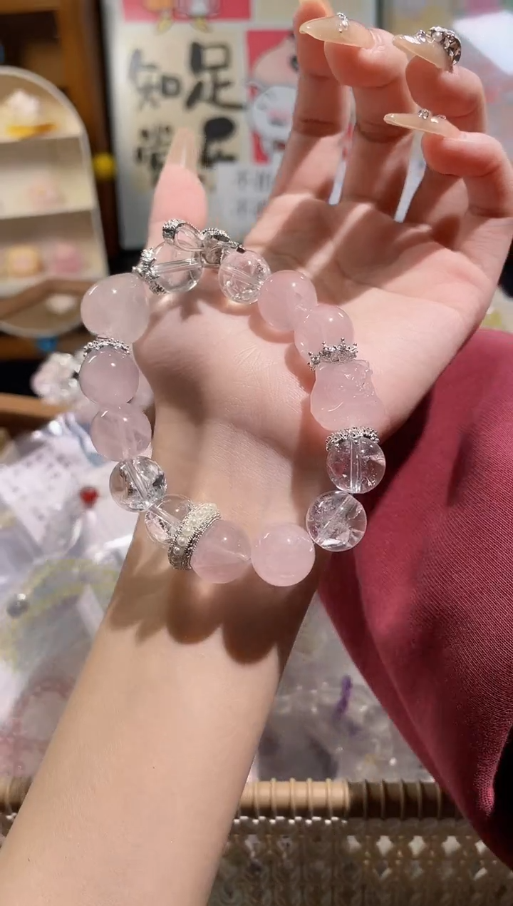 合金手链水晶T3191