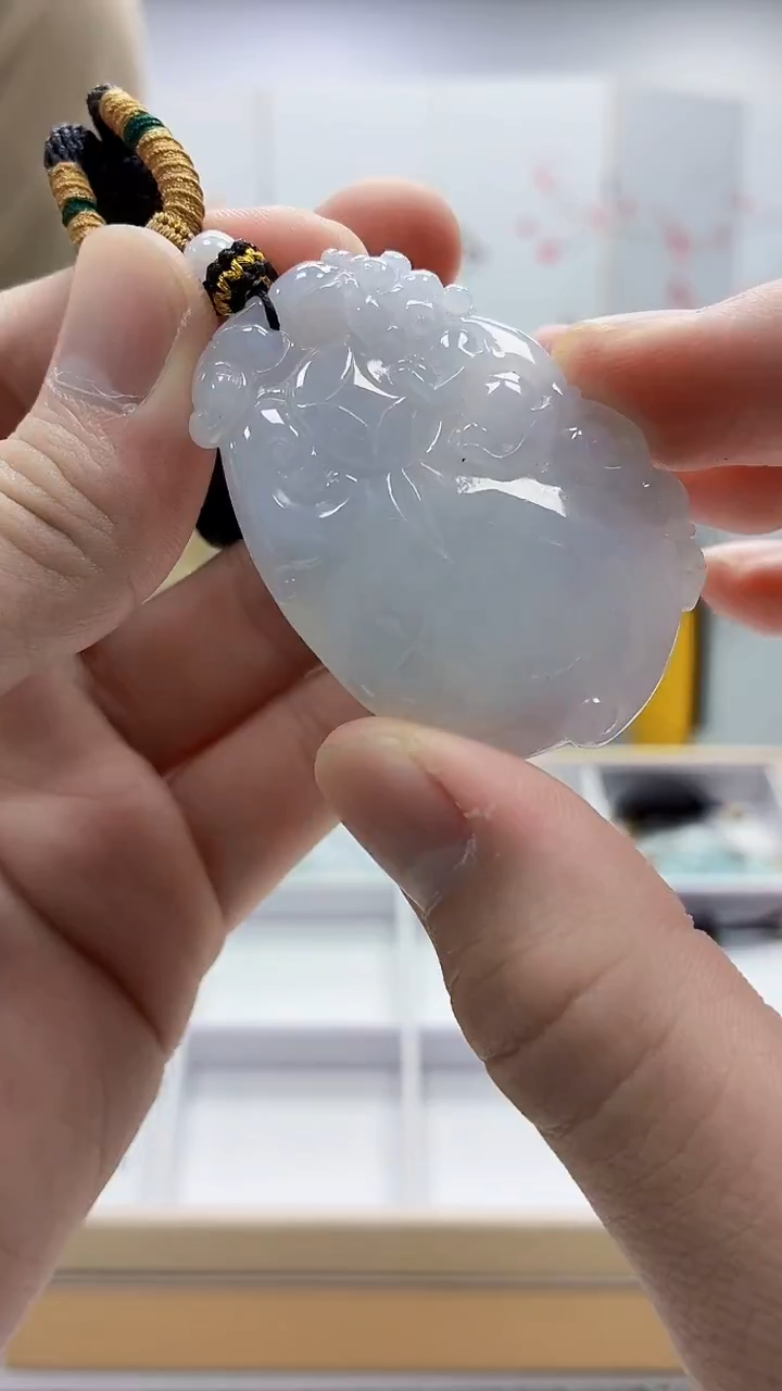 未镶嵌定制翡翠5167bb-毛货挂件52