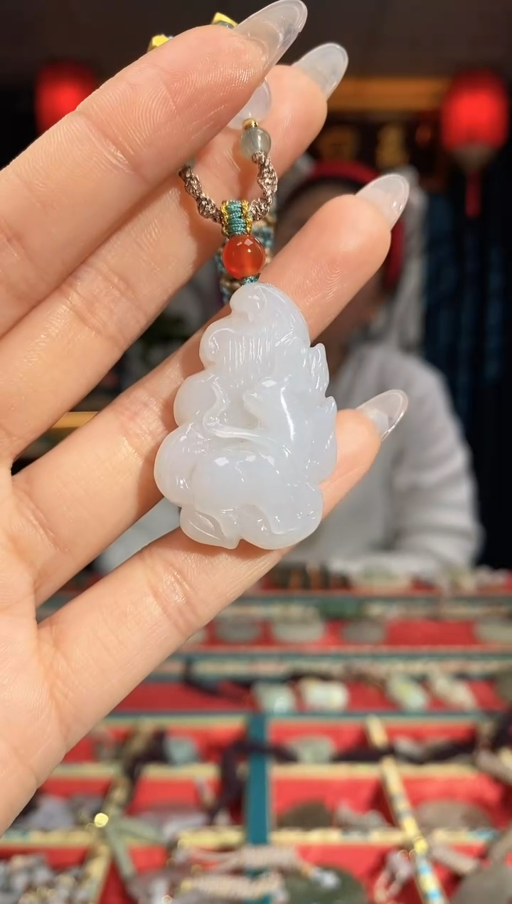 【闪购商品】和田玉颈饰未镶嵌凤九