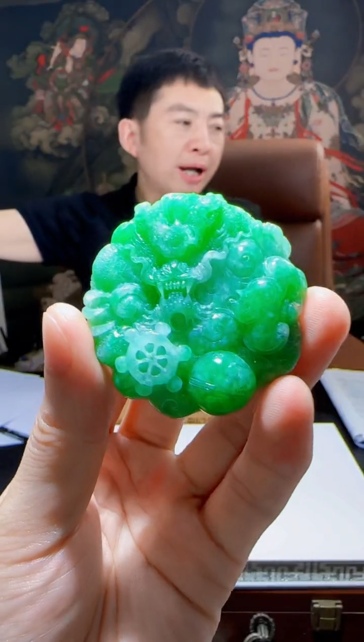 定制翡翠未镶嵌J-@@QJSX0806168