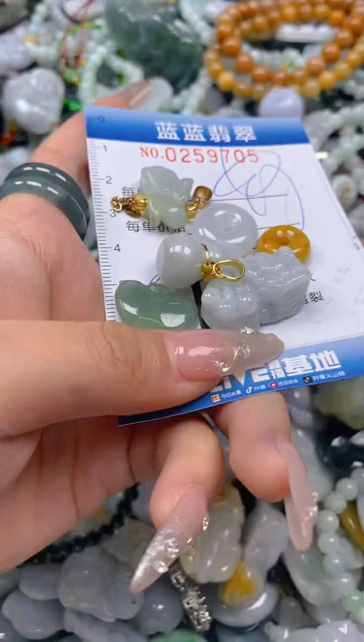 翡翠未镶嵌颈饰闪购0259705