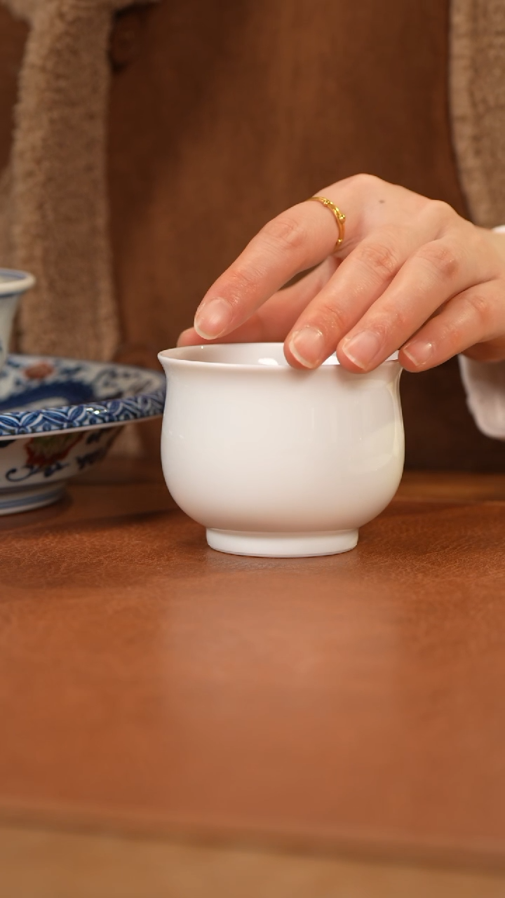 【闪购商品】杯景德镇白胎高炉式