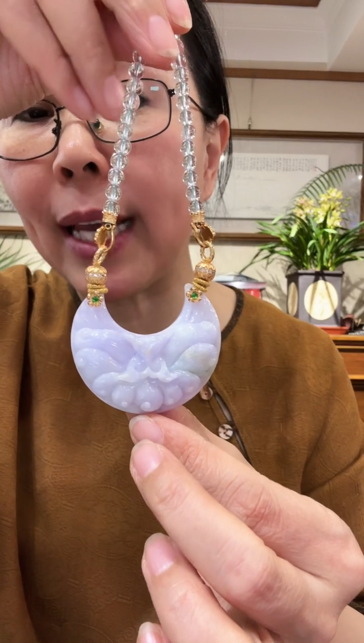 【闪购商品】翡翠颈饰未镶嵌国风