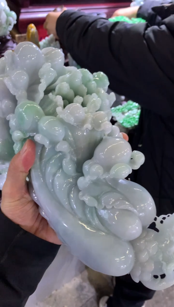 【闪购商品】翡翠摆件未镶嵌翡翠摆件