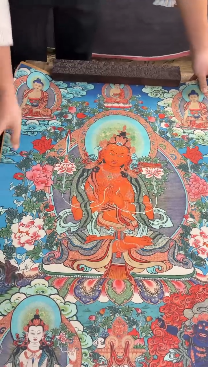 装裱画澄空梵像高端精选链接AA138